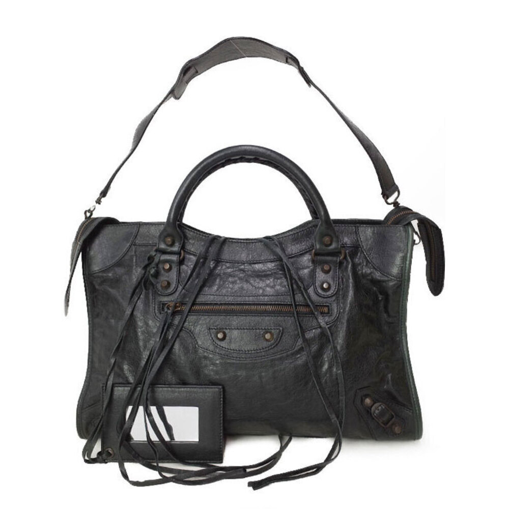 Balenciaga The City Leather Shoulder Bag - Picture 1 of 9
